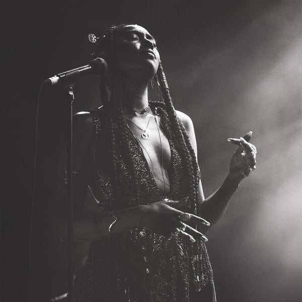 the album cover for Fils-Aime, Dominique - Live at the Montreal International Jazz Festival