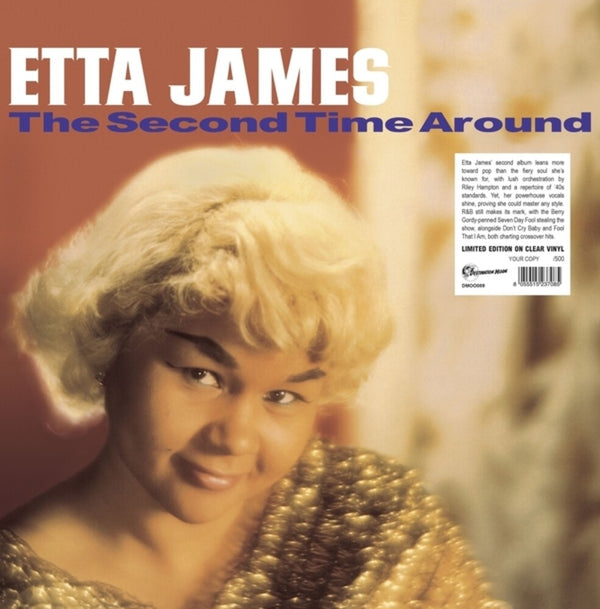 the album cover for Etta James - Second Time Around [Clear Vinyl] (Can)