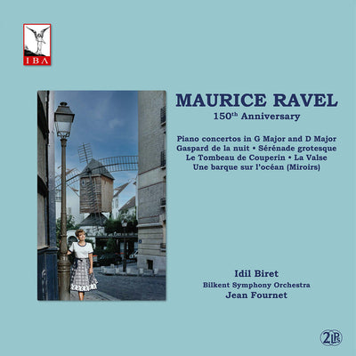the album cover for Biret Idil/ Ravel - Ravel: Pno Concertos In G Major & D Major: Gaspard