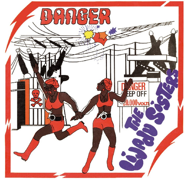 the album cover for Lijadu Sisters - Danger - Blue