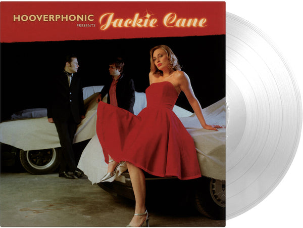 the album cover for Hooverphonic - Presents Jackie Cane [Clear Vinyl] [Limited Edition] [180 Gram]