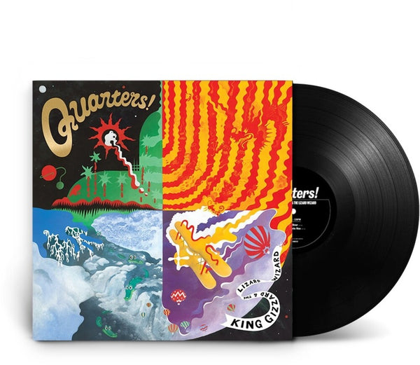 the album cover for King Gizzard & The Lizard Wizard - Quarters [180g Recycled LP]