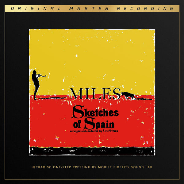the album cover for Miles Davis - Sketches Of Spain [Limited Edition] [180 Gram] (Aniv)