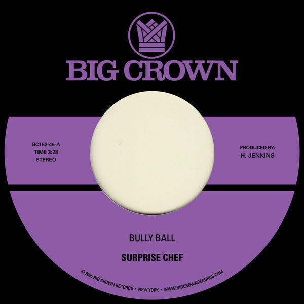 the album cover for Surprise Chef - Bully Ball B/W Consulate Case