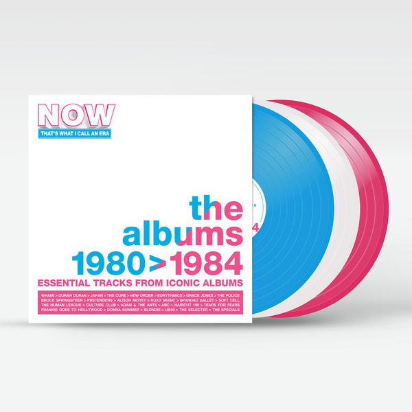 the album cover for Now That's What I Call An Era: Albums 1980-1984 - Now That's What I Call An Era: Albums 1980-1984