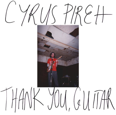 the album cover for Cyrus Pireh - Thank You, Guitar