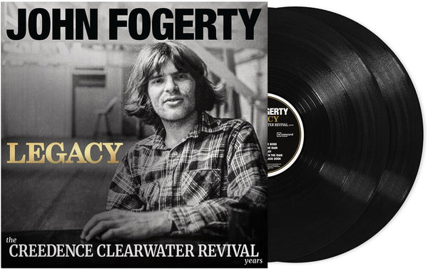 the album cover for John Fogerty - Legacy: the Creedence Clearwater Revival years -  [2 LP]