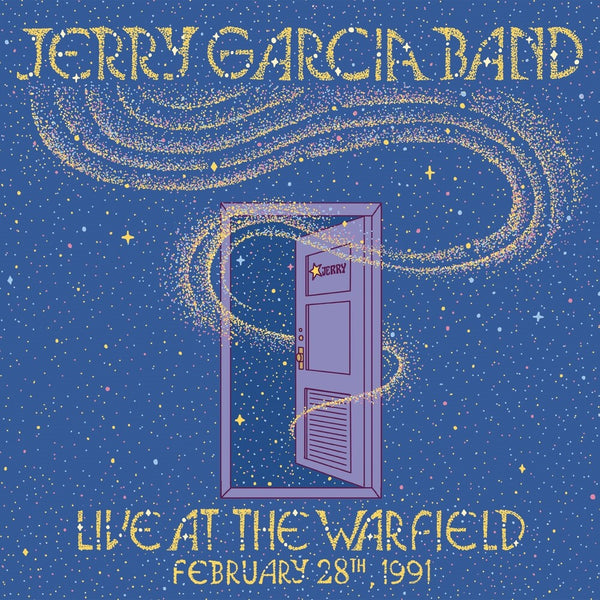 the album cover for Jerry Garcia - Live At The Warfield: February 28th, 1991 [4 LP]
