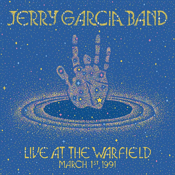 the album cover for Jerry Garcia - Live At The Warfield: March 1st, 1991