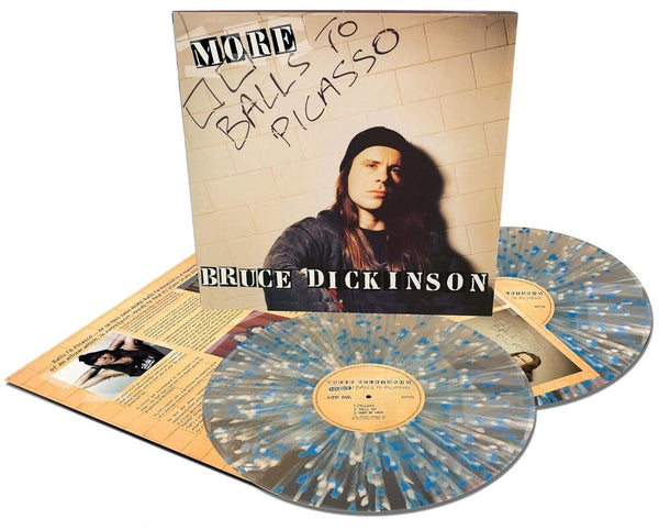 the album cover for Dickinson - More Balls To Picasso [Colored Vinyl] (Spla)