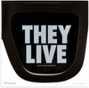 the album cover for John Carpenter  / Howarth,Alan (Colv) (Pnk) (Rmst) - They Live - O.S.T. [Colored Vinyl] (Pnk) [Remastered]