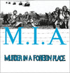 the album cover for M.I.A. - Murder In A Foreign Place (Blue) [Colored Vinyl] [With Booklet]