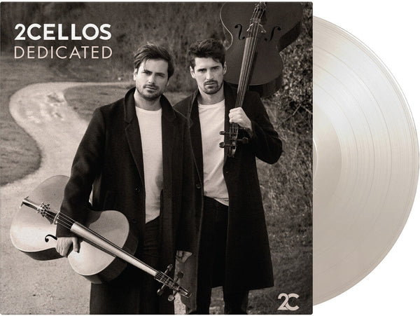 the album cover for 2Cellos - Dedicated [Colored Vinyl] [180 Gram] (Wht)
