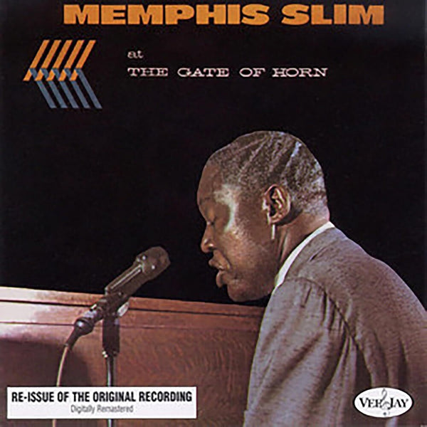 the album cover for Memphis Slim - At The Gate Of Horn (Bluesville Acoustic Sounds Series) -  [180g LP]