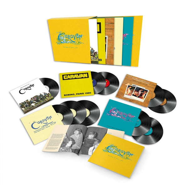 the album cover for Caravan - Shows Of Ours Live (W/Book) (Box) (Uk)