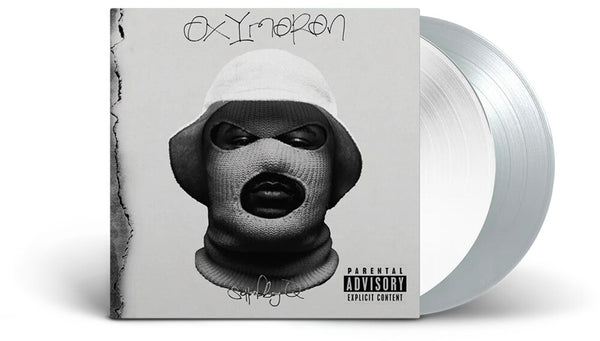 the album cover for ScHoolboy Q - Oxymoron [Colored Vinyl] [Clear Vinyl] [Limited Edition] (Slv) (Ita)