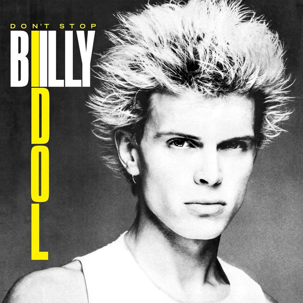 the album cover for Billy Idol - Don't Stop [LP]