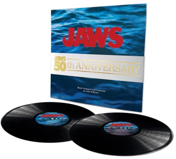 the album cover for Williams, John - Jaws 50th Anniversary (Original Soundtrack)