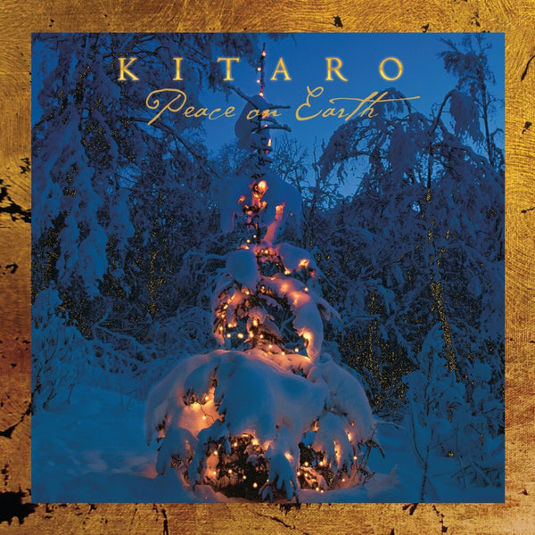 the album cover for Kitaro - Peace On Earth [Colored Vinyl] (Gol) [Limited Edition] [180 Gram]