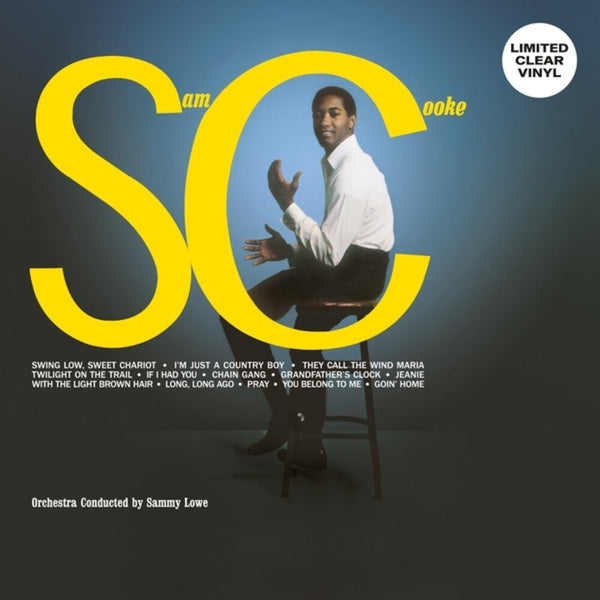 the album cover for Sam Cooke - Sam Cooke [Clear Vinyl]