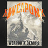 the album cover for Xweaponx - Weapon X Demo 2 [Indie Exclusive] (Blue) [Colored Vinyl] (Org) [Indie Exclusive]