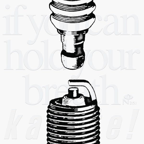 the album cover for Karate - If You Can Hold Your Breath [Clear Vinyl]