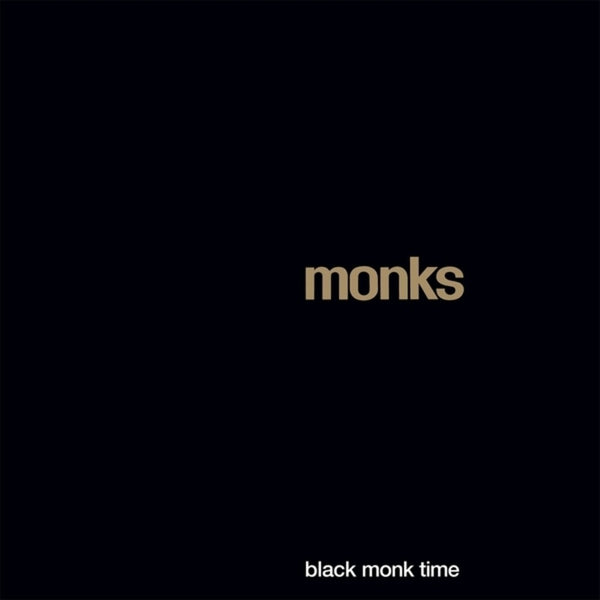 the album cover for Monks - Black Monk Time