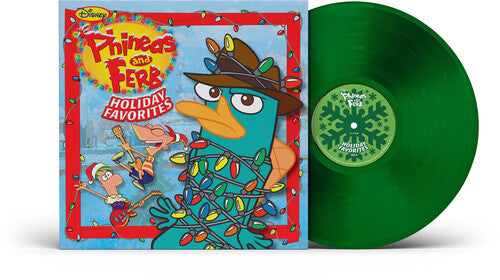 Phineas And Ferb - Holiday Favorites (Limited Edition Green Colored Vinyl) - Pale Blue Dot Records