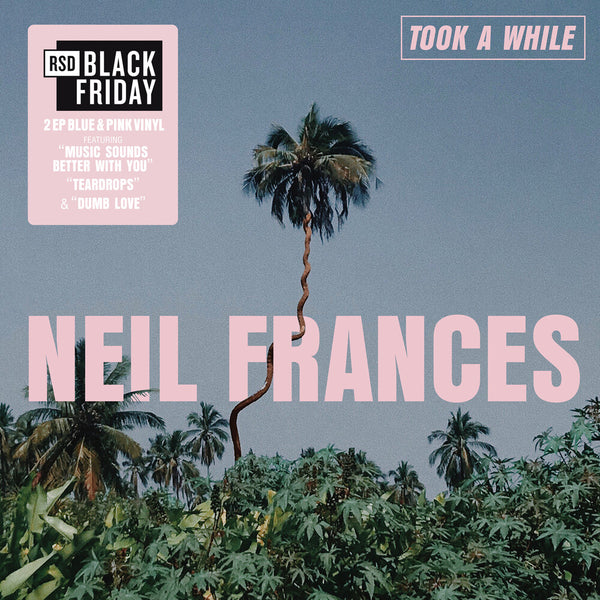 the album cover for Neil Frances - Took A While/Stay Strong Play Long [RSD Black Friday 2025]