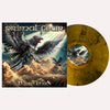 the album cover for Primal Fear - Domination [2 LP Amber Wave Marbled]