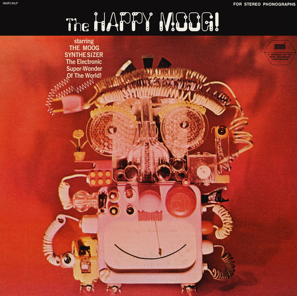 the album cover for Jean Perrey  Jacques / Breuer,Harry - Happy Moog (Gate) [Limited Edition] [Remastered] [Reissue]