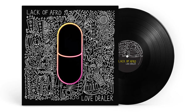 the album cover for Lack Of Afro - Love Dealer