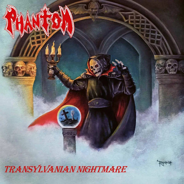 the album cover for Phantom - Transylvanian Nightmare