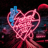 the album cover for Greywind - Severed Heart City [Turquoise Colored Vinyl]
