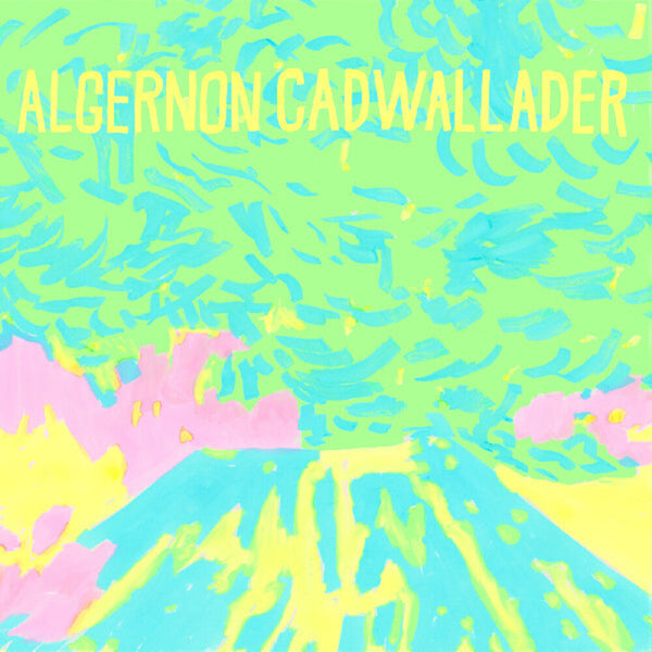 the album cover for Algernon Cadwallader - Trying Not to Have a Thought [Opaque White LP]