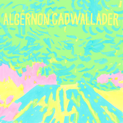 the album cover for Algernon Cadwallader - Trying Not to Have a Thought [Indie Exclusive Opaque Yellow LP]