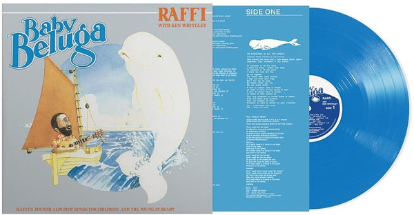 the album cover for Raffi - Baby Beluga [Eco-Friendly Blue LP]
