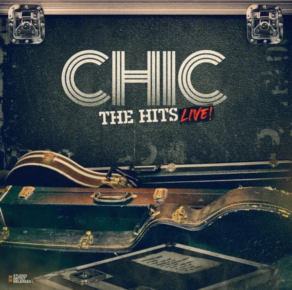 the album cover for Chic - Hits - Colored Vinyl