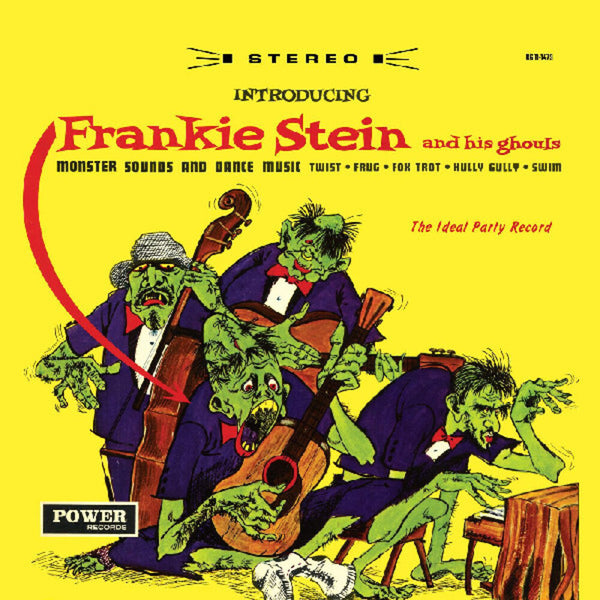 the album cover for Stein, Frankie & His Ghouls - Introducing Frankie Stein And His Ghouls