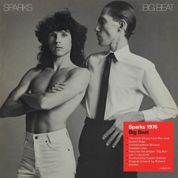 the album cover for Sparks - Big Beat: 50th Anniversary [Colored Vinyl] [Limited Edition] (Uk)