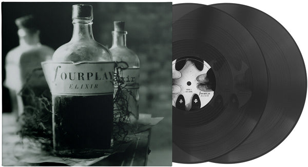 the album cover for Fourplay - Elixir 30th Anniversary (Blk) [Clear Vinyl] (Gate) [Limited Edition]