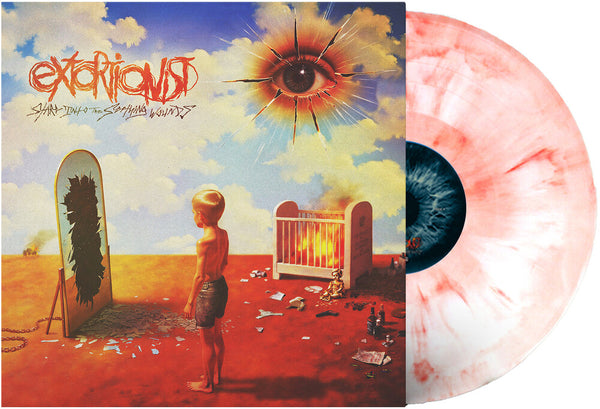 the album cover for Extortionist - Stare Into The Seething Wounds [Colored Vinyl]