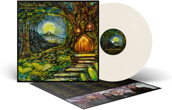 the album cover for Howling Giant - Crucible & Ruin [Cream Colored Vinyl]