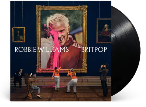 the album cover for Robbie Williams - Britpop (Uk)
