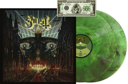 Ghost - Meliora (Deluxe 10th Anniversary Green Marble Colored 2x Vinyl) - Pale Blue Dot Records