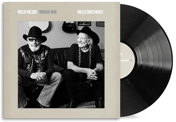 the album cover for Willie Nelson - Workin' Man: Willie Sings Merle