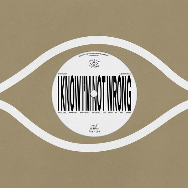 the album cover for Sam Wilkes - 104.3