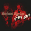 the album cover for Johnny Thunders  / Kramer,Wayne - Gang War (Blk) [Clear Vinyl] (Red) (Spla)