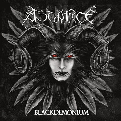 the album cover for Astarte - Blackdemonium