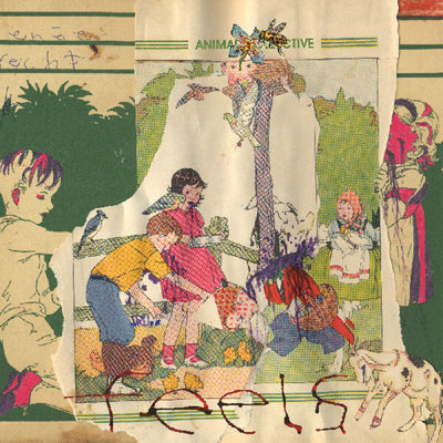 the album cover for Animal Collective - Feels [Clear Vinyl] [Deluxe] (Purp) (Aniv) [Download Included]